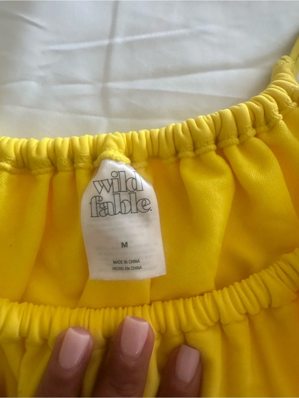 Yellow -bikini Swim Bottoms